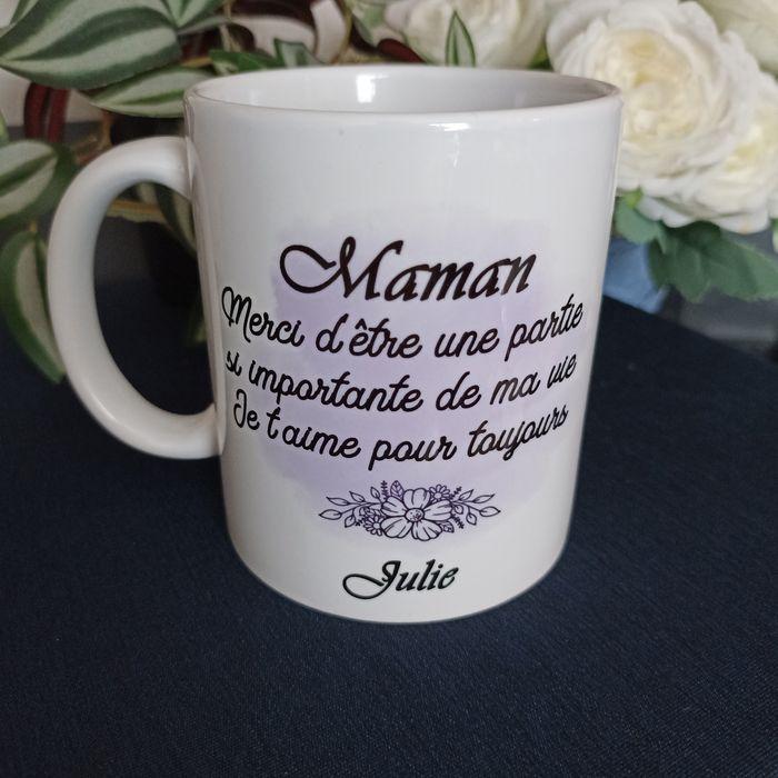 Fête des mères - Mug hortensia personnalisé - photo numéro 5