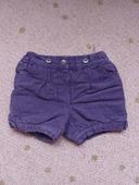 Short hiver violet paillettes 18 mois