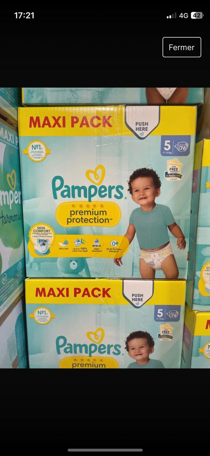 Couche Pampers