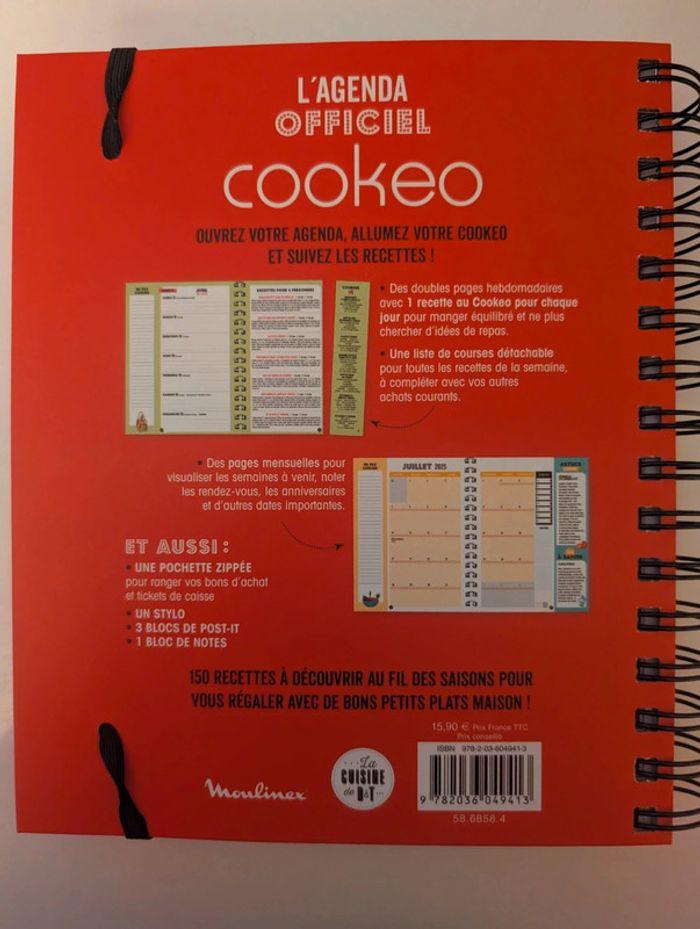 Agenda Cookeo Neuf - photo numéro 4