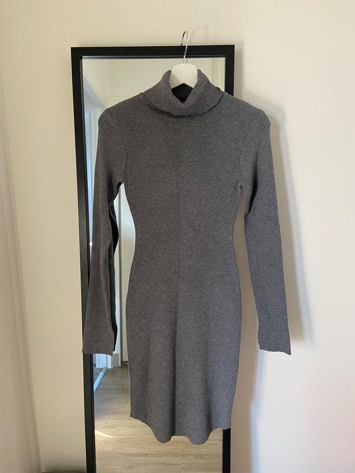 Robe Pull Bershka Grise Neuve - photo numéro 1