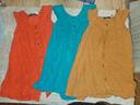 Lot de 3 robes