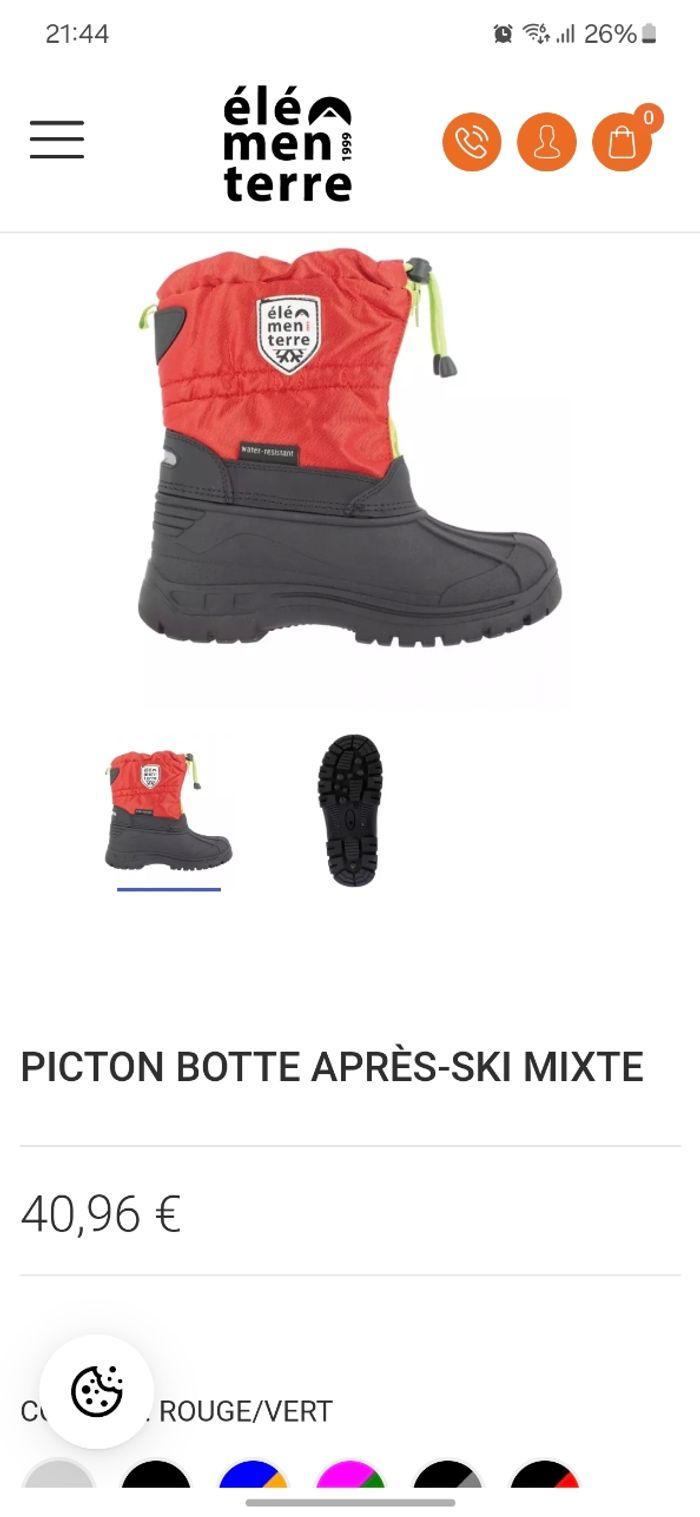 Bottes de neige enfant neuve - photo numéro 7