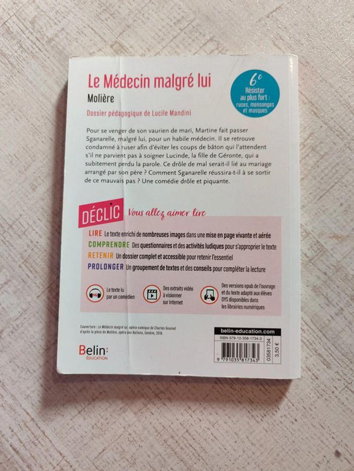 Livre le médecin malgré lui - photo numéro 2