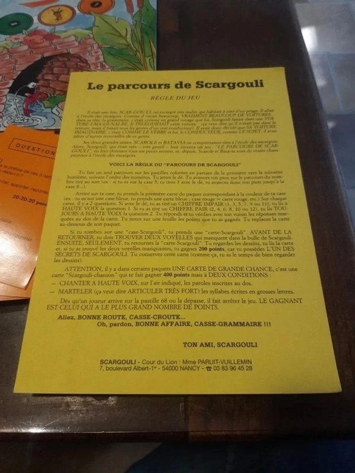 Le parcours de scargouli jeu educatif - photo numéro 10