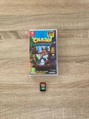 Jeu Nintendo switch crash bandicoot nsane trilogy