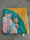 Livre d'éveil Touch and play Sophie la girafe