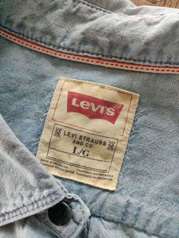 Chemise Levi's jeans clair - photo numéro 1