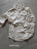 Chemise dpam 4 ans