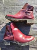 🌺 Bottines Bordeaux P 36 Boutique Parisienne