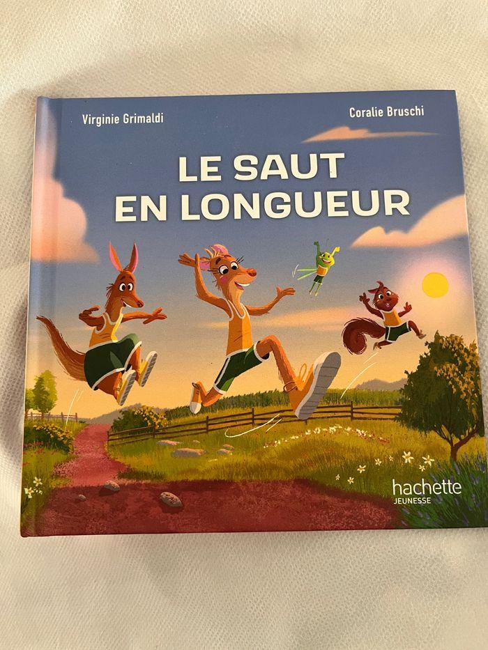 Livre jeunesse le saut en longueur - photo numéro 1