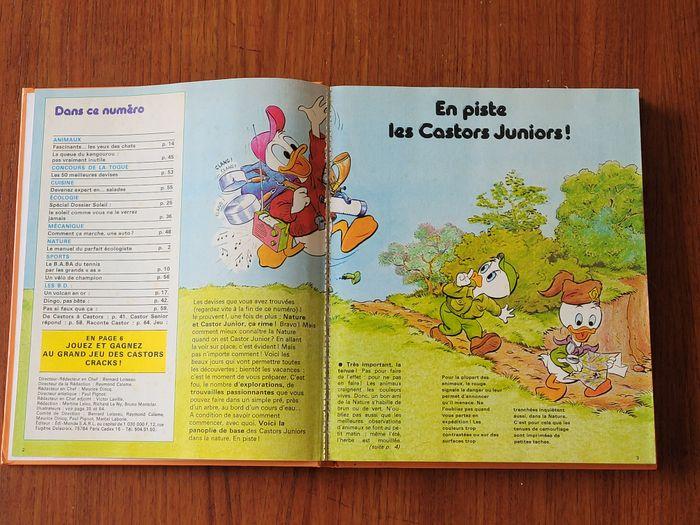 Castor junior Album 4 - Disney - vintage 1978 - photo numéro 2