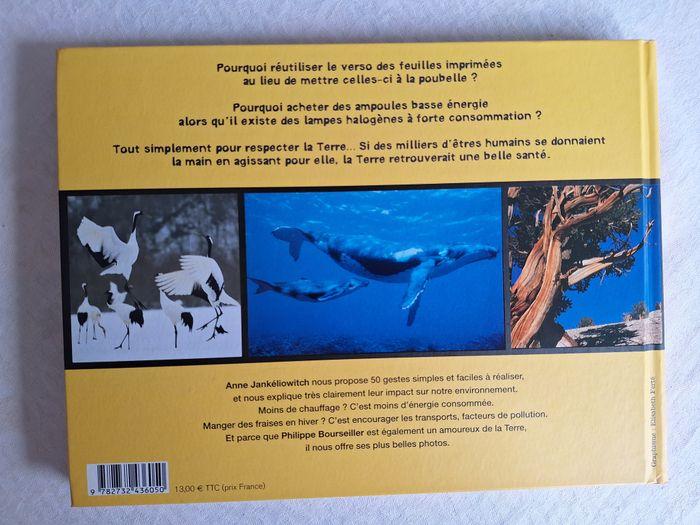 Livre "50 gestes pour la terre" d'Anne Jankéliowitch, Philippe Bourseille - photo numéro 2