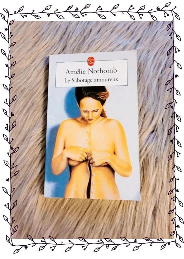 Livre Le sabotage amoureux - photo numéro 1