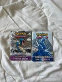 2 livrets de règles Pokémon Diamant & Perle Tempête