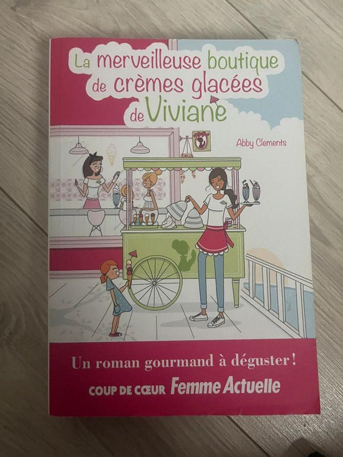 Livre la merveilleuse boutique de crème glacée de Viviane - photo numéro 1