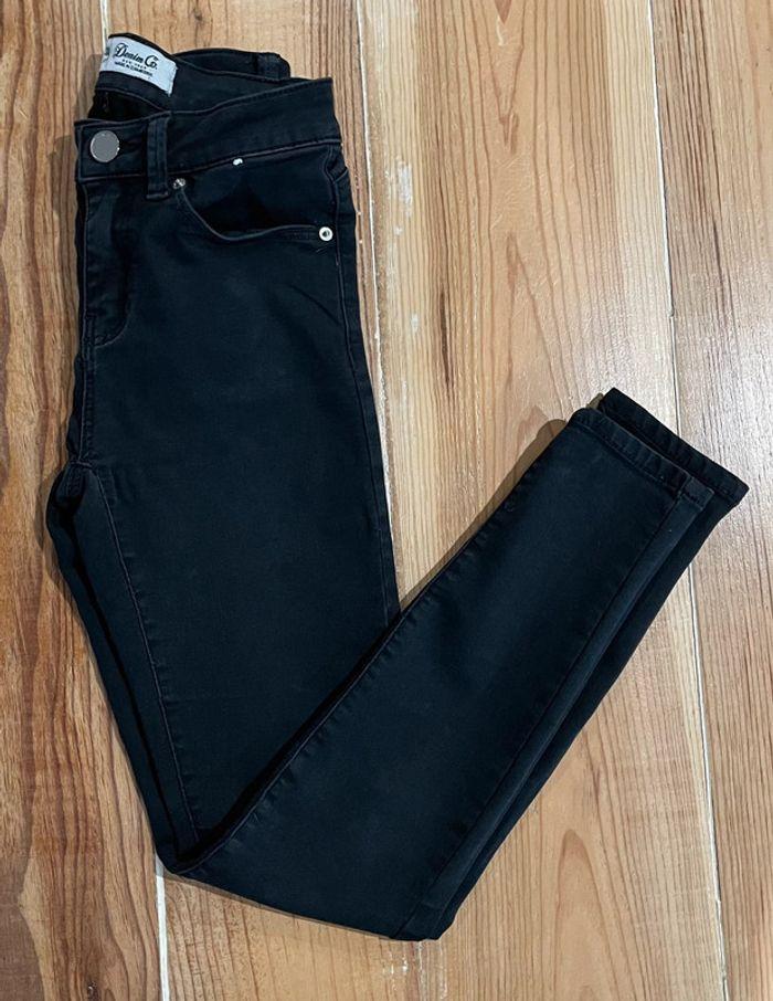 Jean slim noir Denim Co taille 34 - photo numéro 1