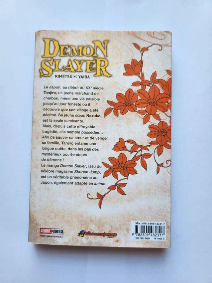 Tome 1 demon slayer - photo numéro 2