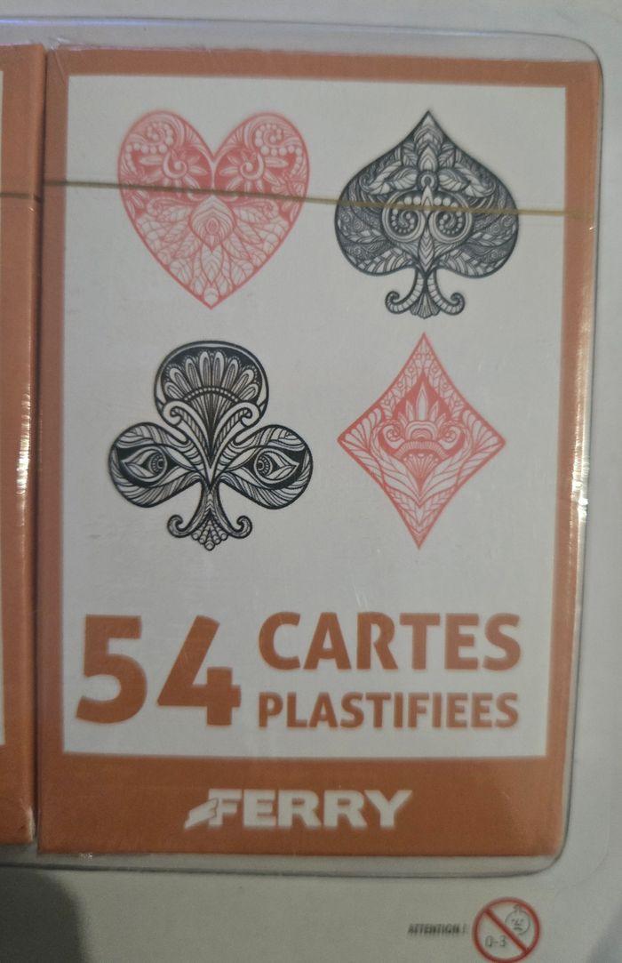 2 paquets de jeux de 54 cartes - photo numéro 2