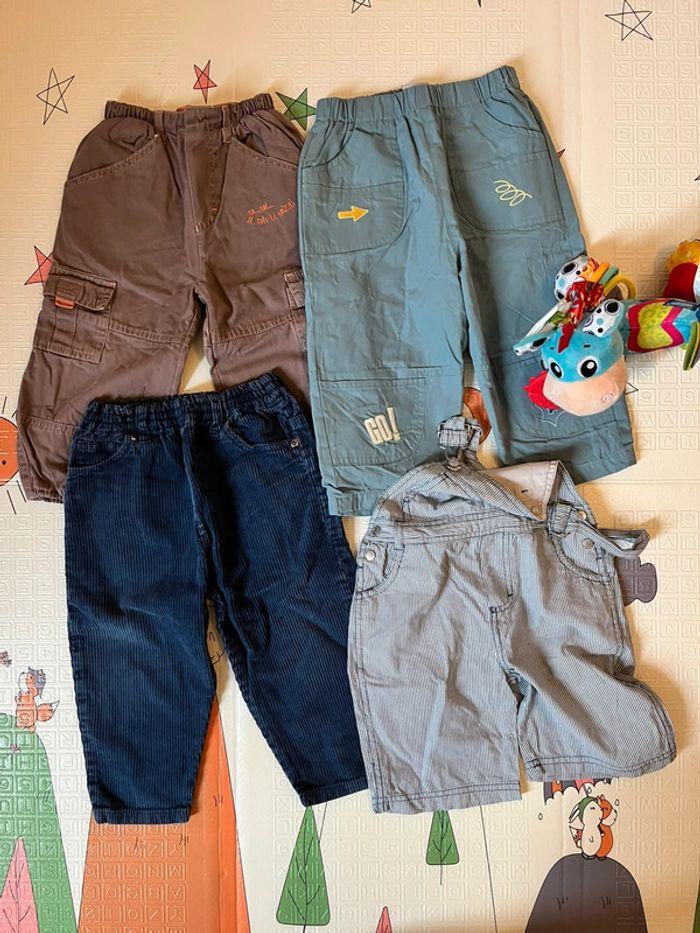 Lot pantalon bébé garçon - photo numéro 1