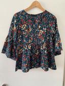 Blouse fleurie taille 36 R.P. Tamar