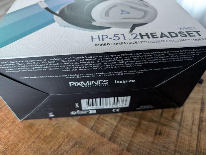 Casque gaming Lexip Steelplay HP-51.2 neuf scellé  filaire - photo numéro 5