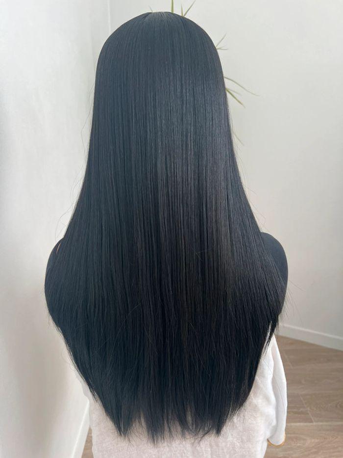 Perruque lisse noire lace frontal - photo numéro 15