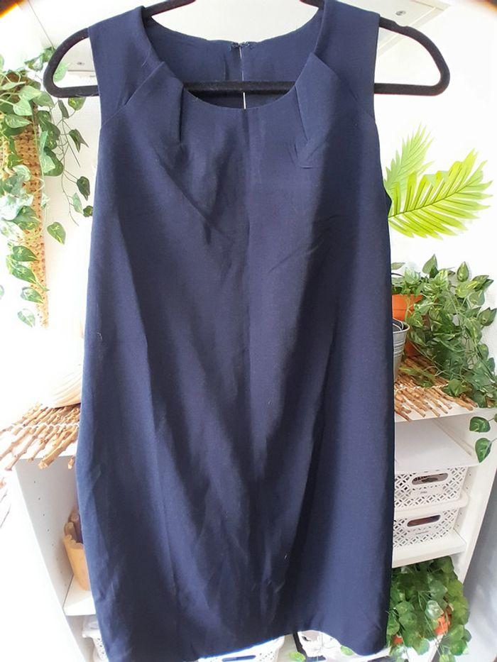 Robe élégante, bleue marine, taille XS, Marque Friendtex - photo numéro 2