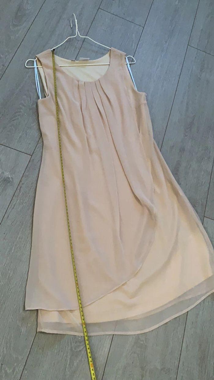 Jolie robe beige/crème - photo numéro 9