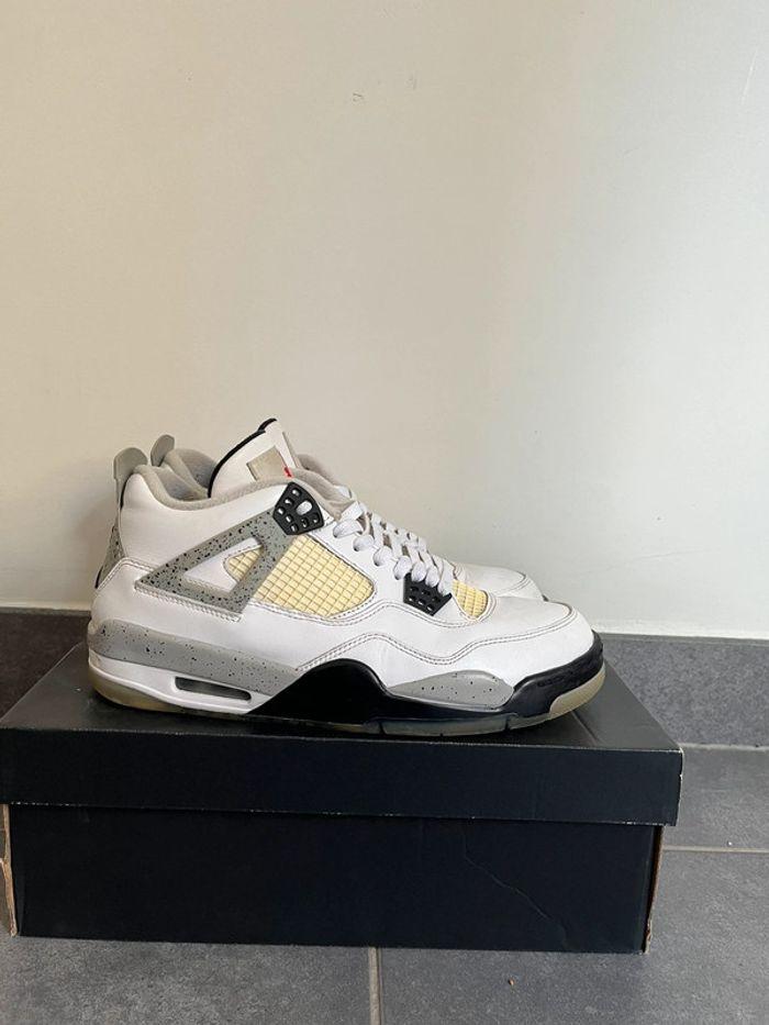 Jordan 4 white cement - photo numéro 1