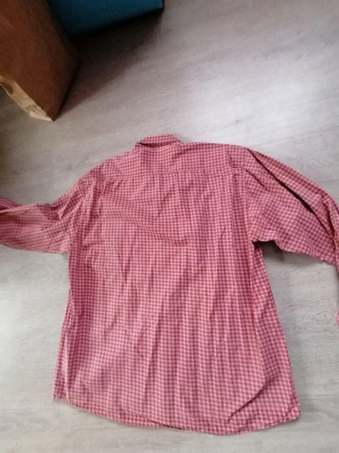 Chemise manches longues à petits carreaux. Taille 3. - photo numéro 3