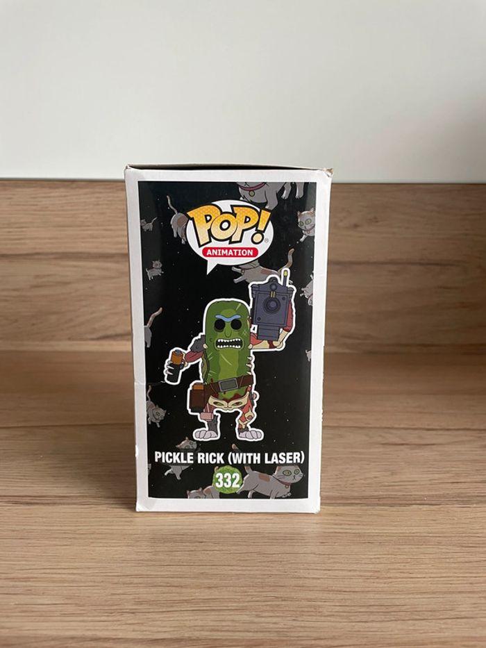 Figurine Funko Pop Rick et Morty : Pickle Rick 332 - photo numéro 2