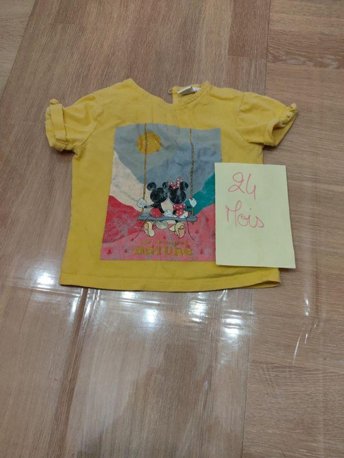 T-shirt Minnie et Mickey - photo numéro 1