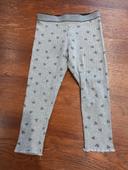 Legging gris motif