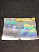 Carte Harry Potter Warner bros wizards tcg Nick quasi sans tète holo foil reverse