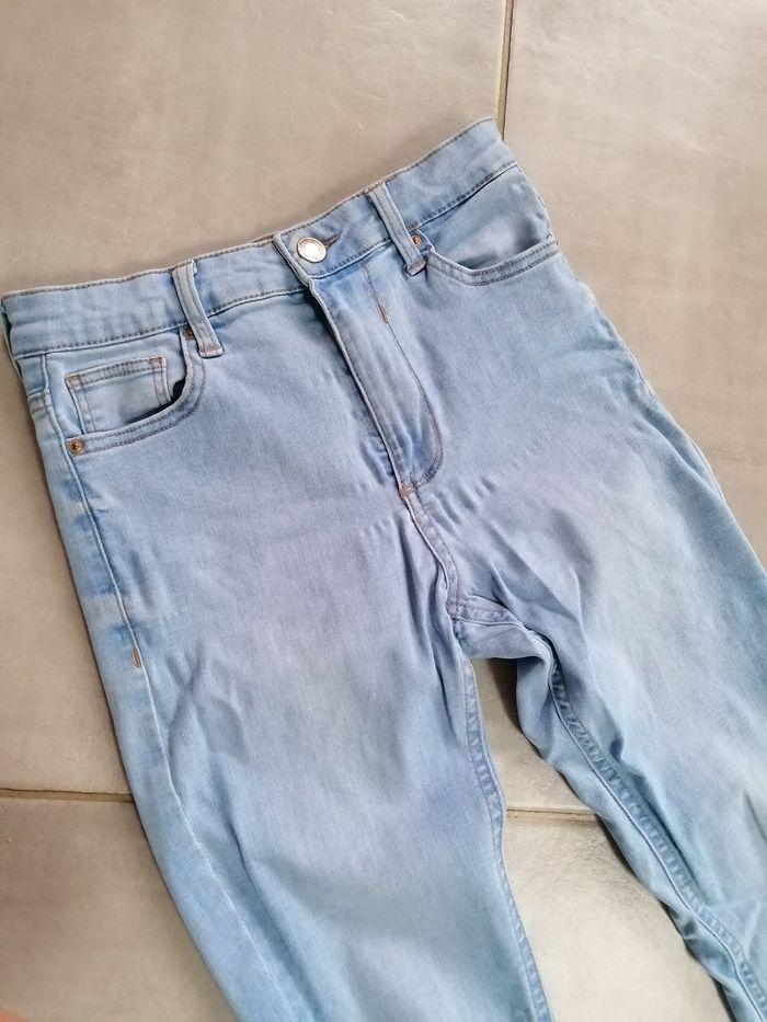 Pantalon jean denim bershka taille 36 - photo numéro 8