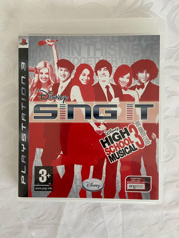 Jeu PS3 Disney sing it high school musical 3 - photo numéro 1