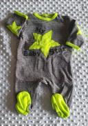 Pyjama velours baby star kitchoun 3 mois