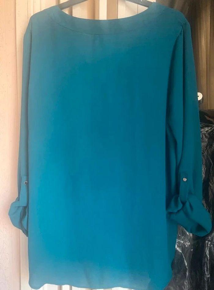 Blouse verte Atmosphère taille 42 - photo numéro 3