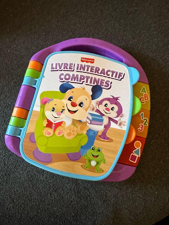 Fisher Price Livre interactif comptines  neuf à partir de 6 mois - photo numéro 1