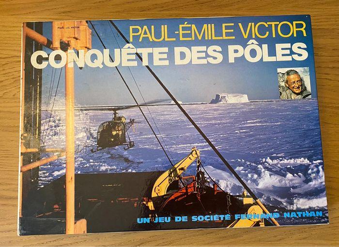 Vintage 1975 Jeu de société Conquête des pôles - photo numéro 2