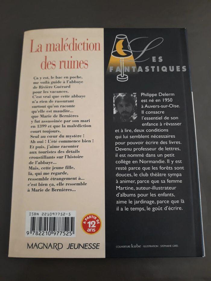 Livre La malédiction des ruines - photo numéro 2