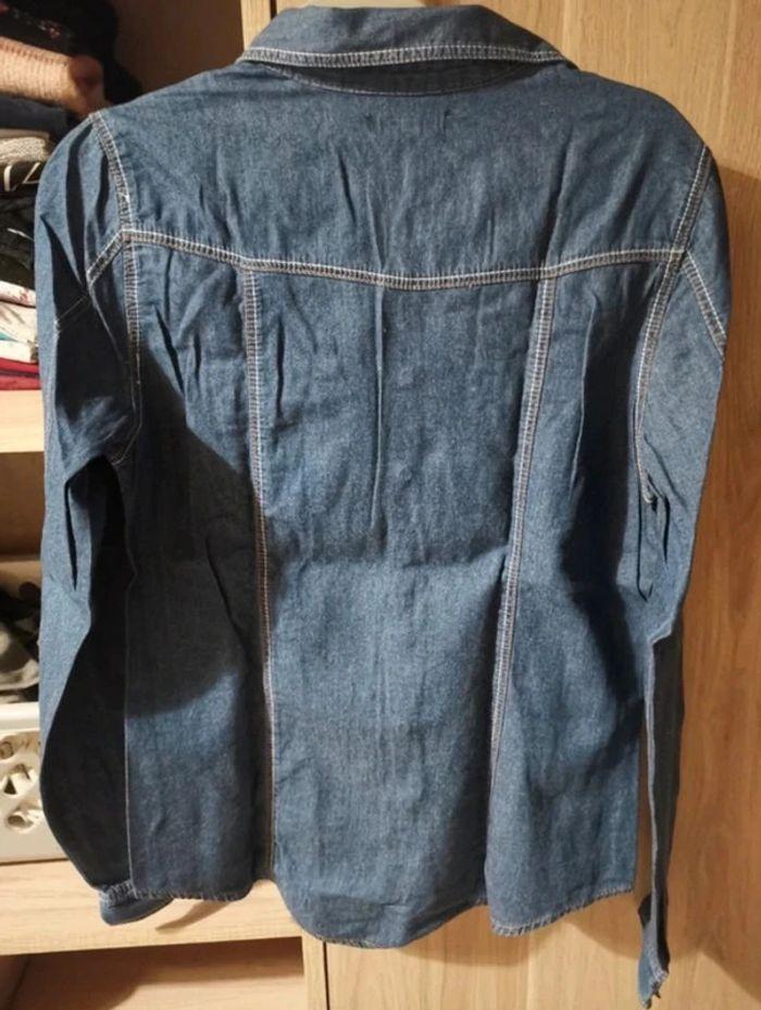 Chemise effet jean taille 38 - photo numéro 5