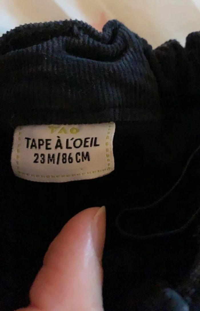 Pantalon en velours côtelé - Taille 23 mois - Tape à l’œil - photo numéro 3