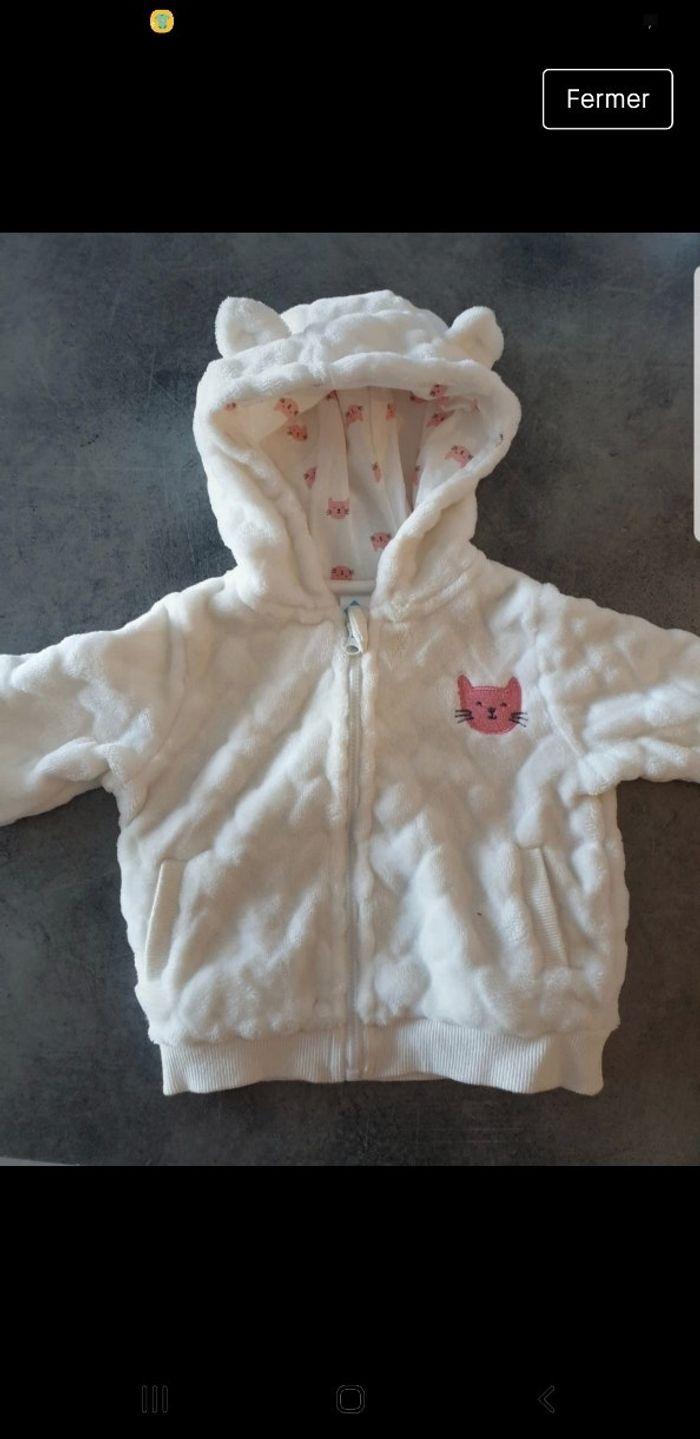 Veste zippée 6 mois