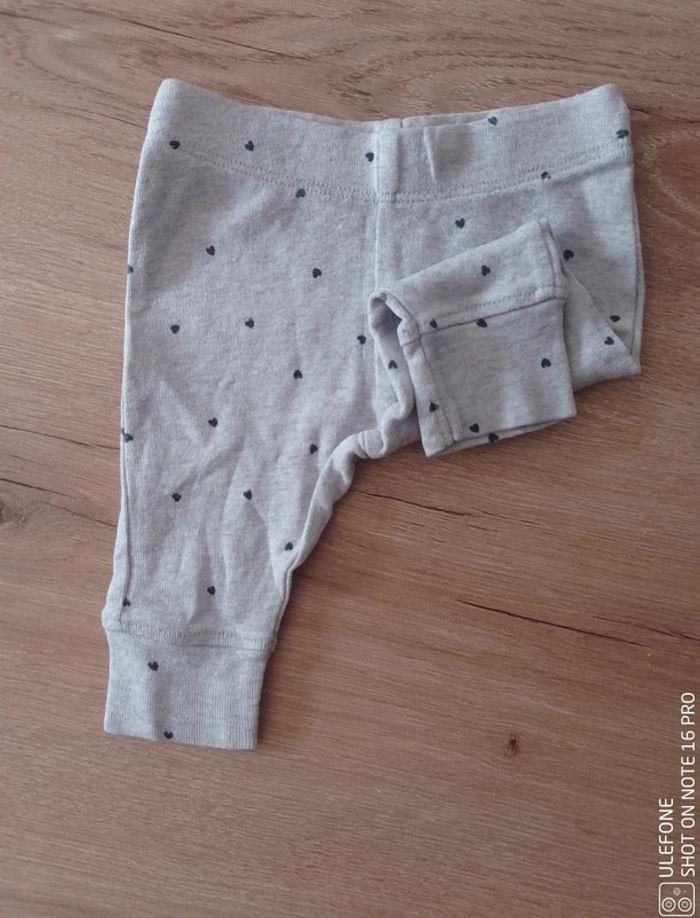 Pantalon motif cœur 3 mois kiabi - photo numéro 2