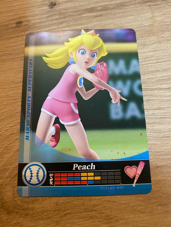 Carte amiibo  Peach - photo numéro 1