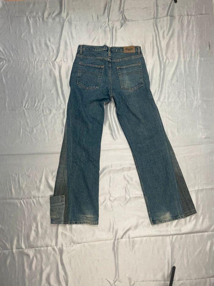 Jean large baggy patte d’eph early 2000’s handmade taille 42 Fr - photo numéro 2