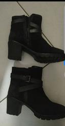 Boots femme noir