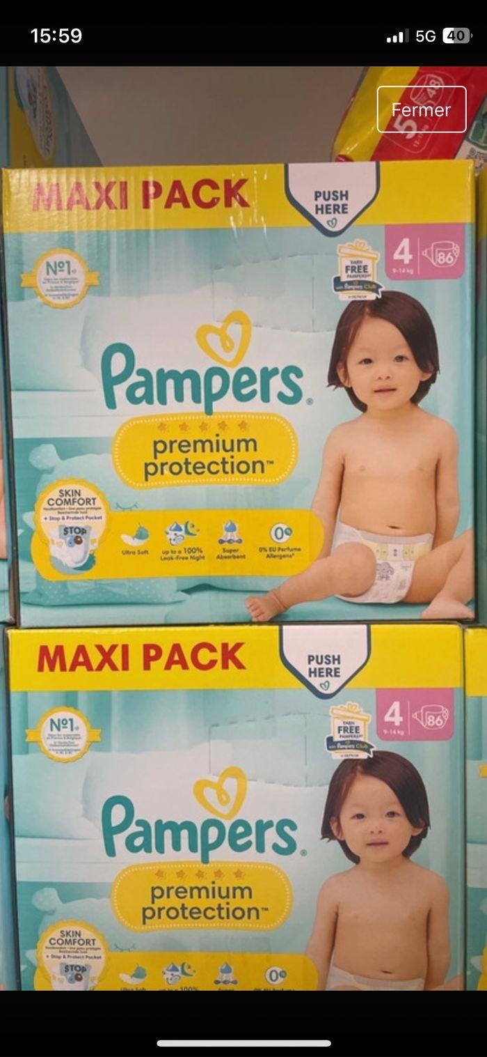 Couche Pampers